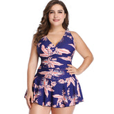 Women's Dress Swimsuit Set Plus Size